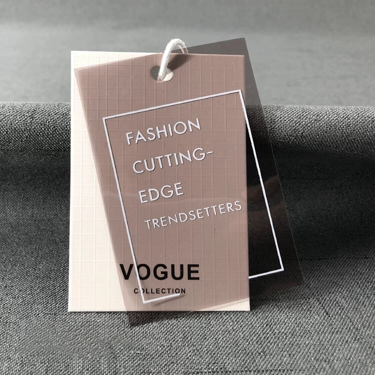 加厚卡紙衣服吊牌標(biāo)簽定做印刷廠家